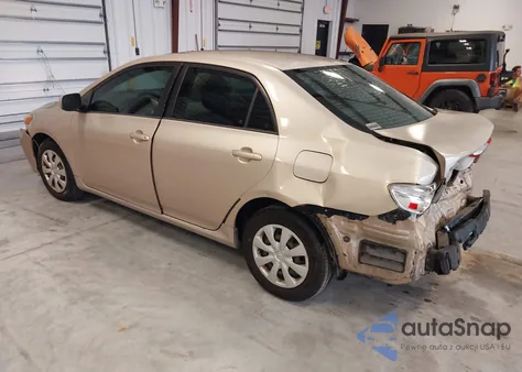 2011 Toyota Corolla Le z USA, uszkodzony, nr VIN 2T1BU4EE8BC728814